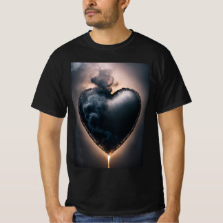 Midnight Heart Mens t-shirt| T-Shirt