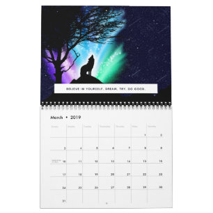 Midnight Howl Calendar