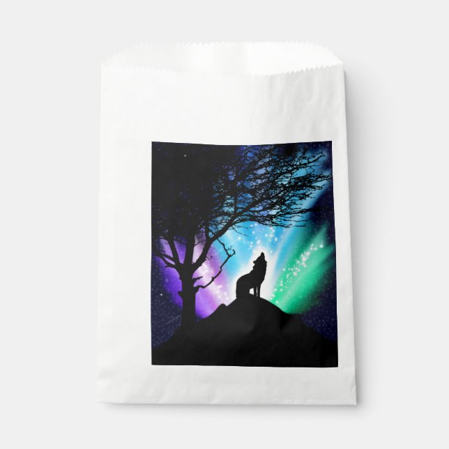 Midnight Howl Favour Bag (Front)