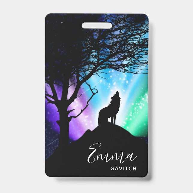 Midnight Howl ID Badge (Front)