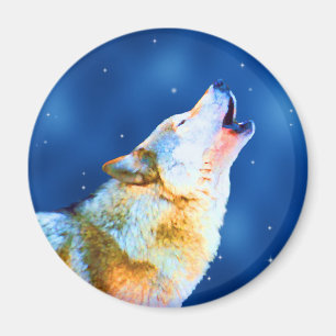 Midnight Howl Magnet
