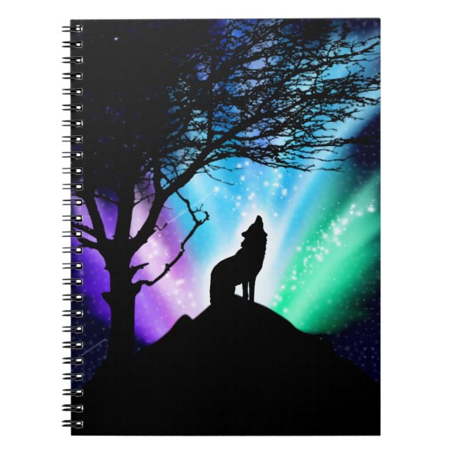 Midnight Howl Notebook (Front)