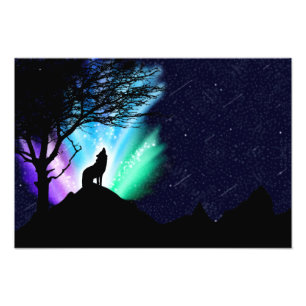 Midnight Howl Photo Print