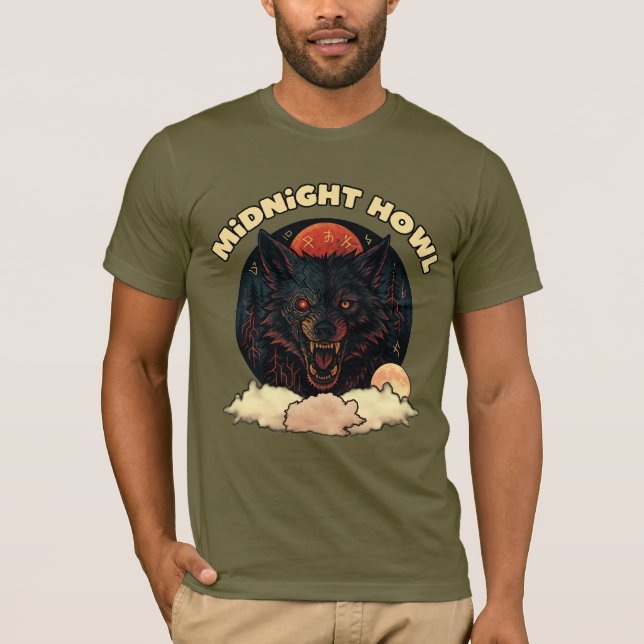 Midnight Howl T-Shirt (Front)