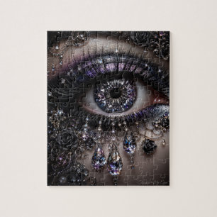 Midnight in Facets ~Through My Eyes  Jigsaw Puzzle