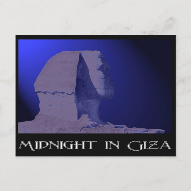 Midnight in Giza Postcard (Front)