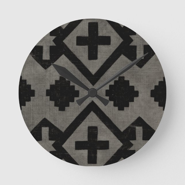 Midnight Journey I Round Clock (Front)