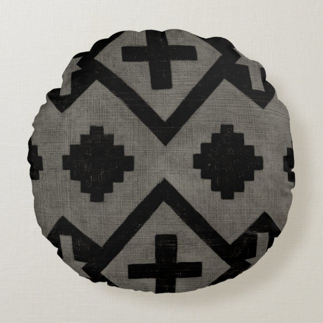 Midnight Journey I Round Cushion (Front)