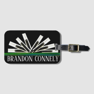 MIDNIGHT KEYS LUGGAGE TAG