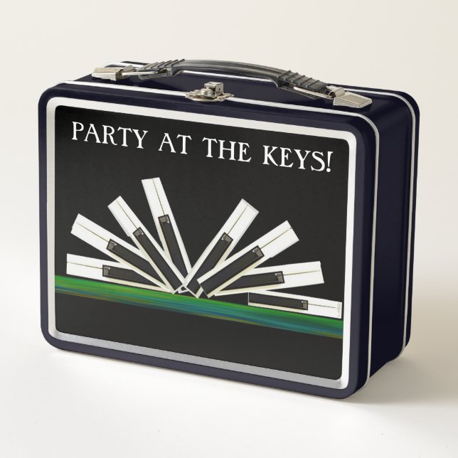 MIDNIGHT KEYS  METAL LUNCH BOX (Front)