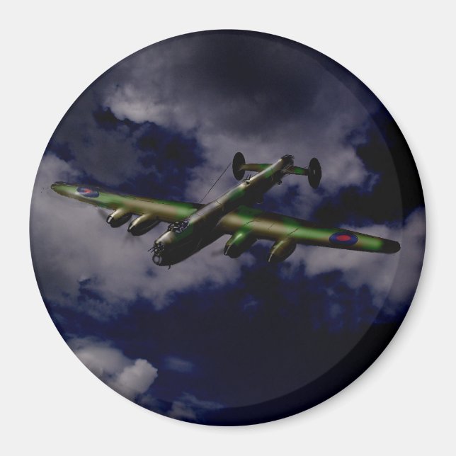 Midnight Lancaster Magnet (Front)