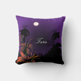 Midnight Lillies Cushion