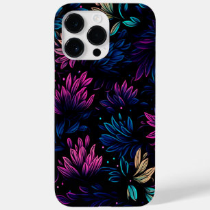 MIDNIGHT LUMINOUS FLOWER DESIGN Case-Mate iPhone 14 PRO MAX CASE