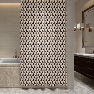 Midnight Luxe Elegance Shower Curtain