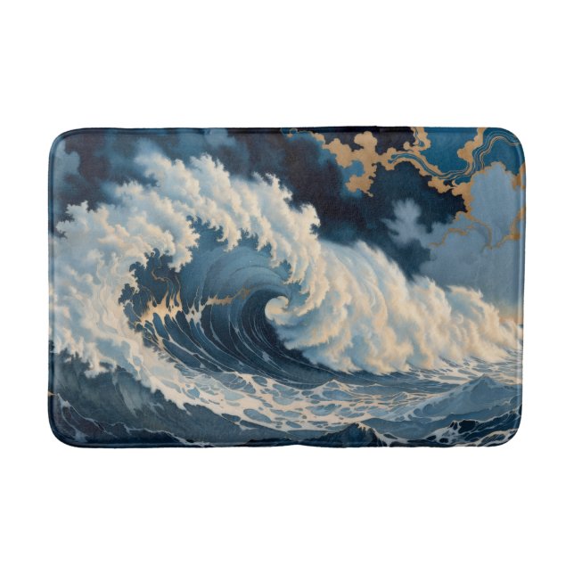 Midnight Maelstrom Bath Mat (Front)