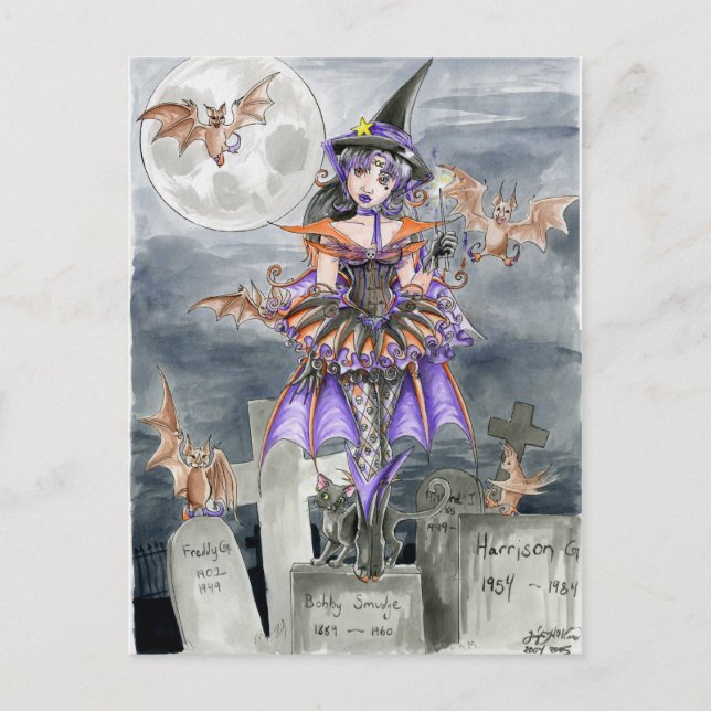 'Midnight Magic' Postcard (Front)