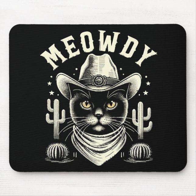 Midnight Majesty Unique Mouse Pad (Front)