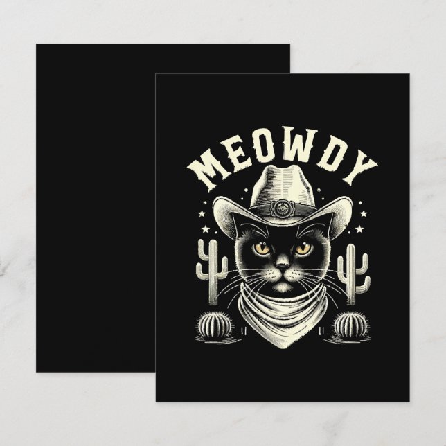 Midnight Majesty Unique RSVP Card (Front/Back)