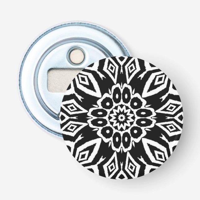 Midnight Mandala Bottle Opener (Front)