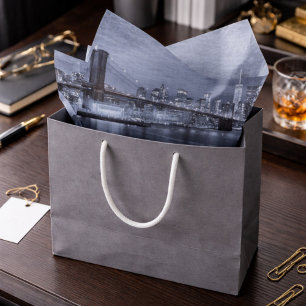 Midnight Manhattan Skyline Tissue Paper