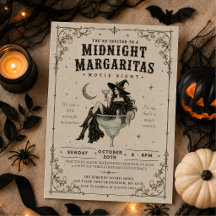 Midnight Margaritas Gothic Witchy Halloween Party