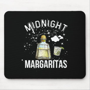 Midnight Margaritas Party For Halloween Witch Cute Mouse Pad