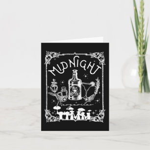 Midnight Margaritas Practical Magic Tee Halloween Card