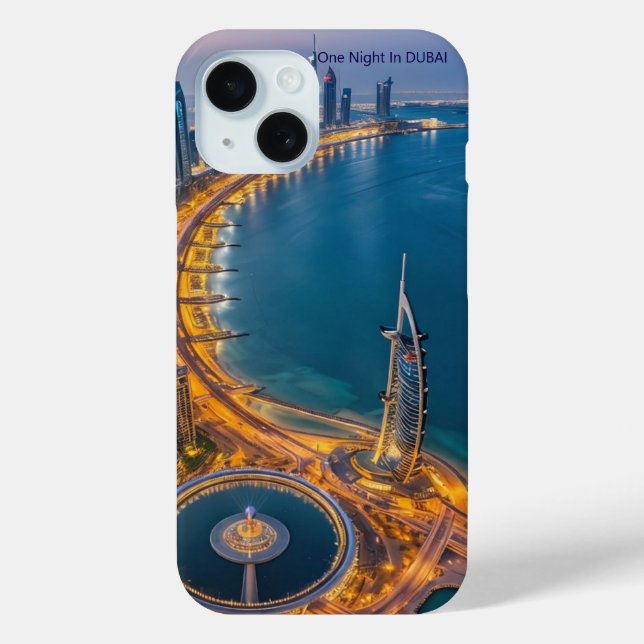 "Midnight Marina: Premium iPhone 15 Case" Case-Mate iPhone Case (Back)