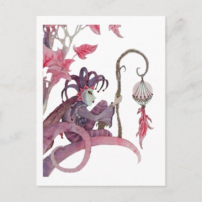 Midnight Masquerade Postcard (Front)