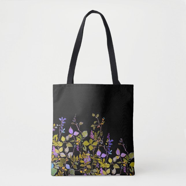 Midnight Mauve Tote Bag (Front)
