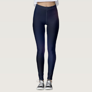 Midnight Mirage – Dreamy Desert Night Glow Leggings