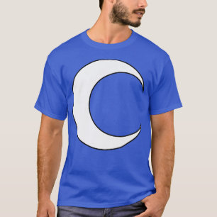 Midnight Moon Cycle Waning Crescent Moon113 T-Shirt
