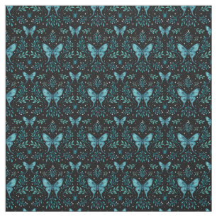 Midnight Moth Fabric