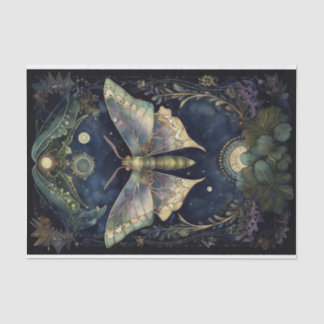 Midnight Moth Tissue Paper
