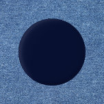 Midnight Navy Blue Solid Color 3 Cm Round Badge<br><div class="desc">Discover the elegance of Midnight Navy Blue,  a captivating deep navy blue that evokes the serene mystery of a midnight sky and the profound depths of the ocean. This sophisticated hue brings a touch of enigma and tranquility,  Perfect for adding a subtle yet impactful statement,  this color seamlessly integrates into both modern and classic aesthetics. Elevate your space with the timeless allure of this rich,  dark shade.</div>