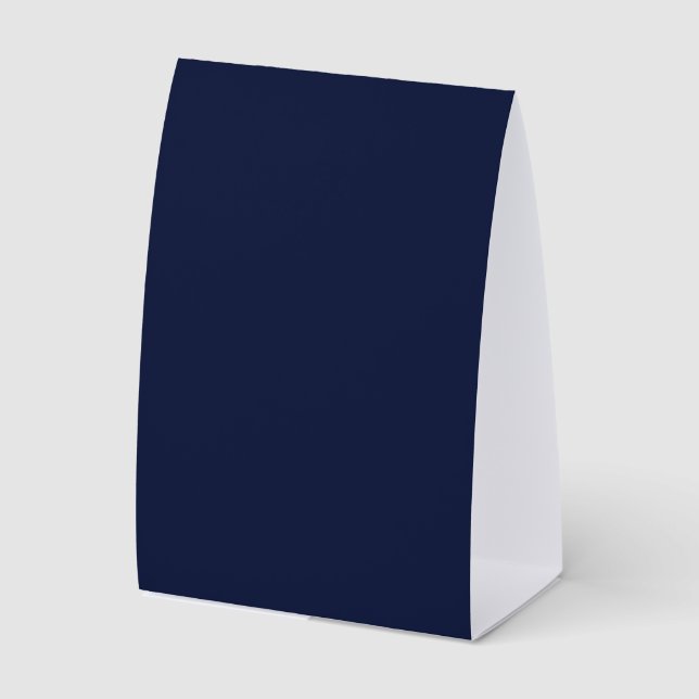 Midnight Navy Blue Solid Colour (Front)