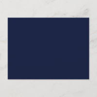 Midnight Navy Blue Solid Colour