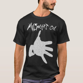 Midnight Oil white Essential T-Shirt