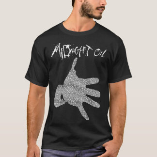 midnight oil white T-Shirt