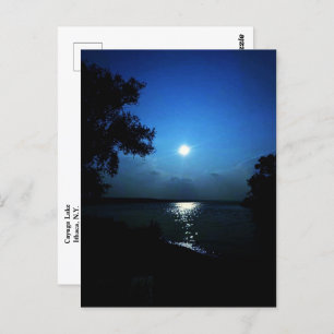 MIDNIGHT ON THE LAKE POSTCARD