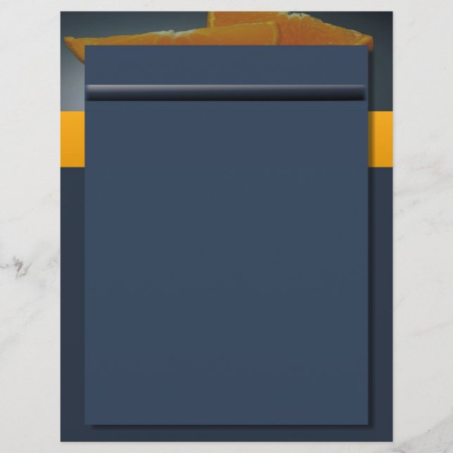 Midnight Orange Letterhead (Front)