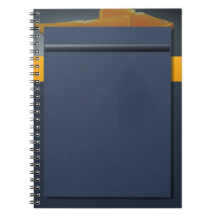 Midnight Orange Notebook
