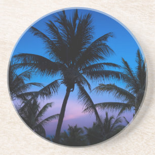 Midnight Palms Coaster