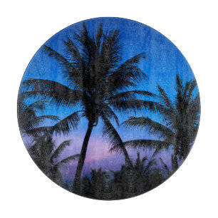 Midnight Palms Cutting Board