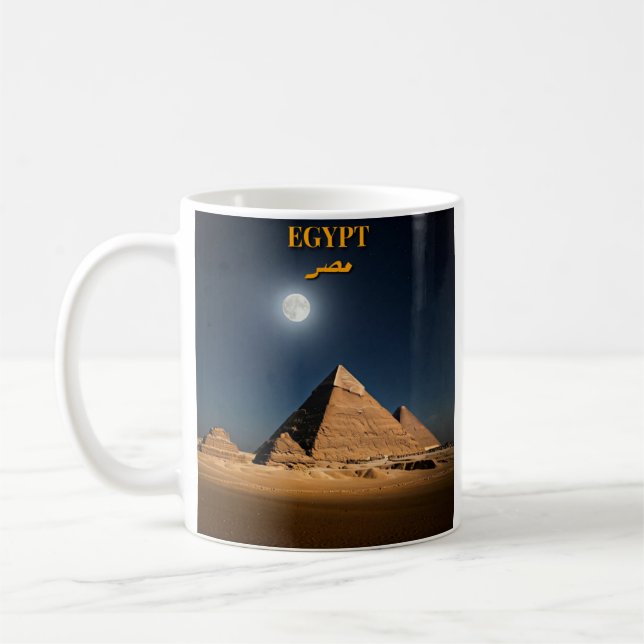 Midnight Pyramids Mug (Left)