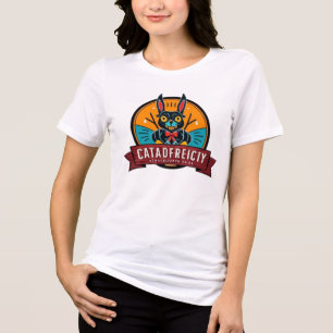 Midnight Rabbit Emblem – Retro Bold Mascot Tee