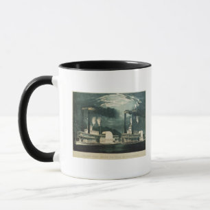 Midnight Race on the Mississippi, 1875 Mug