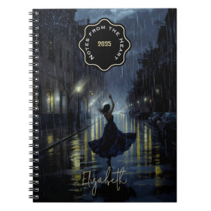 Midnight Rain Dance Notebook