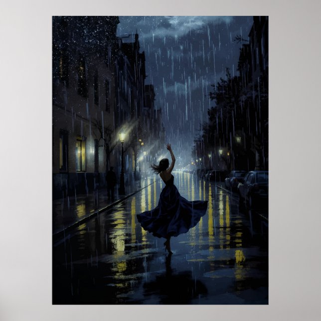 Midnight Rain Dance  Poster (Front)