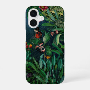 Midnight Rainforest Tropical Paradise iPhone 16 Case